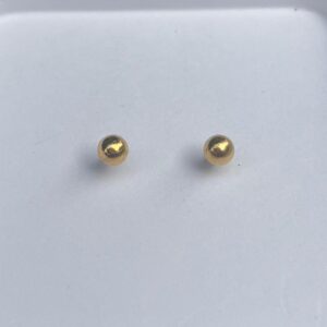 22k Solid Gold Stud-01 Full Round