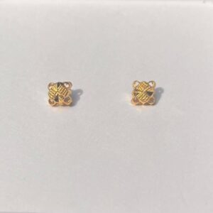 22k Solid Gold Studs